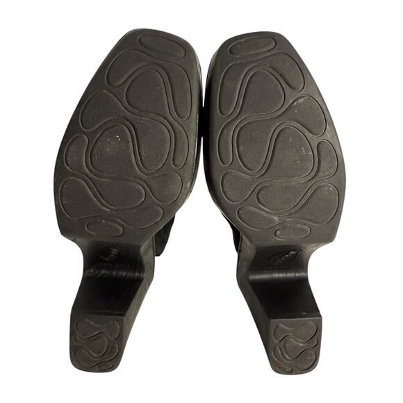 Born‎ Women's Strappy Platform Slingback Black Comfort Boho Shoes 9M EUC - Picture 5 of 9